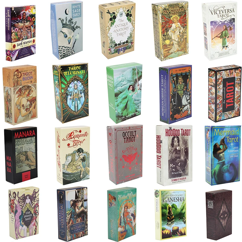 

Карточка-Таро Witch, карточка-Таро в стиле арт-новый, карточка-колода для семейного собрания, настольная игра, судьба, полная английская версия
