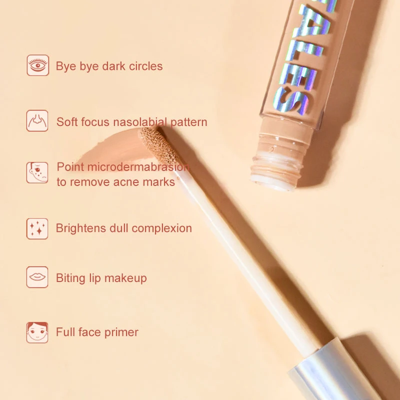 Новое увлажняющий светильник тумана консилер Жидкий тональный крем не