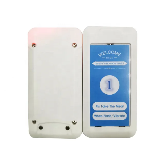 

Wireless Coaster Paging System Vibrating Restaurant Pagers