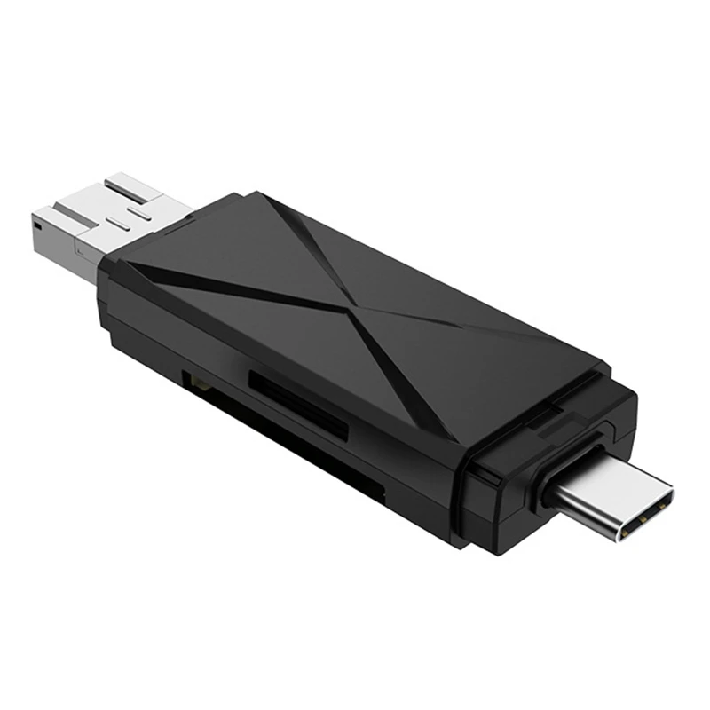 

USB2.0 Multi-Card Reader for SDXC,SDHC,TF,SD,MMC,RS-MMC,Mini SDXC,Mini SD,Mini SDHC Card and UHS-I Cards Plug N Play