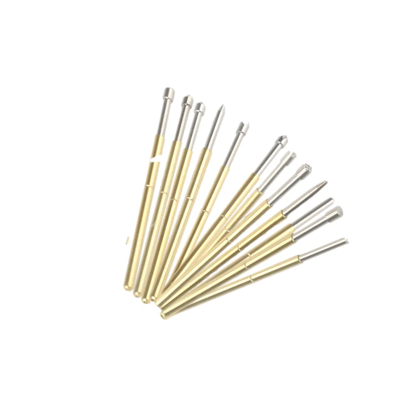 100 шт. никелированные латунные иглы для испытания на сжатие |