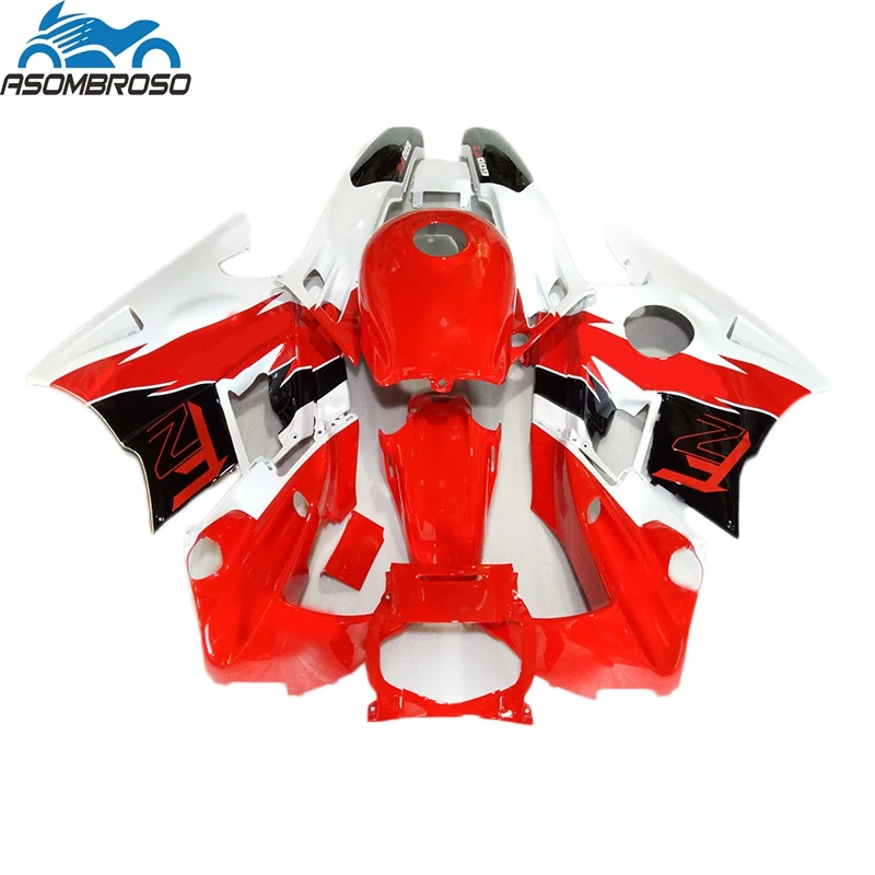 

Бесплатный пользовательский обтекатель Подходит для Honda CBR600 F2 1991 1992 1993 1994 высококачественный комплект обтекателей cbr 600 91 92 93 94 белый красный...