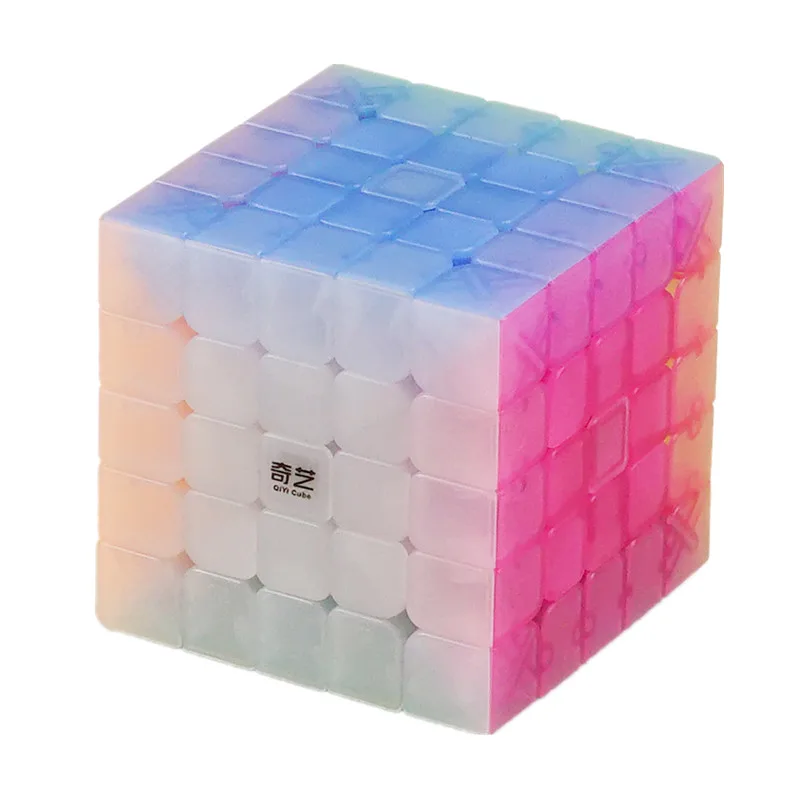 QiYi желе куб головоломка 5x5 дети игрушка для Тренировки Мозга образовательный