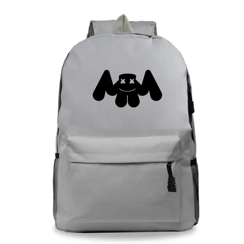 Новый американский диджей Marshmello marshmallow рюкзак хипстер для улицы студентов