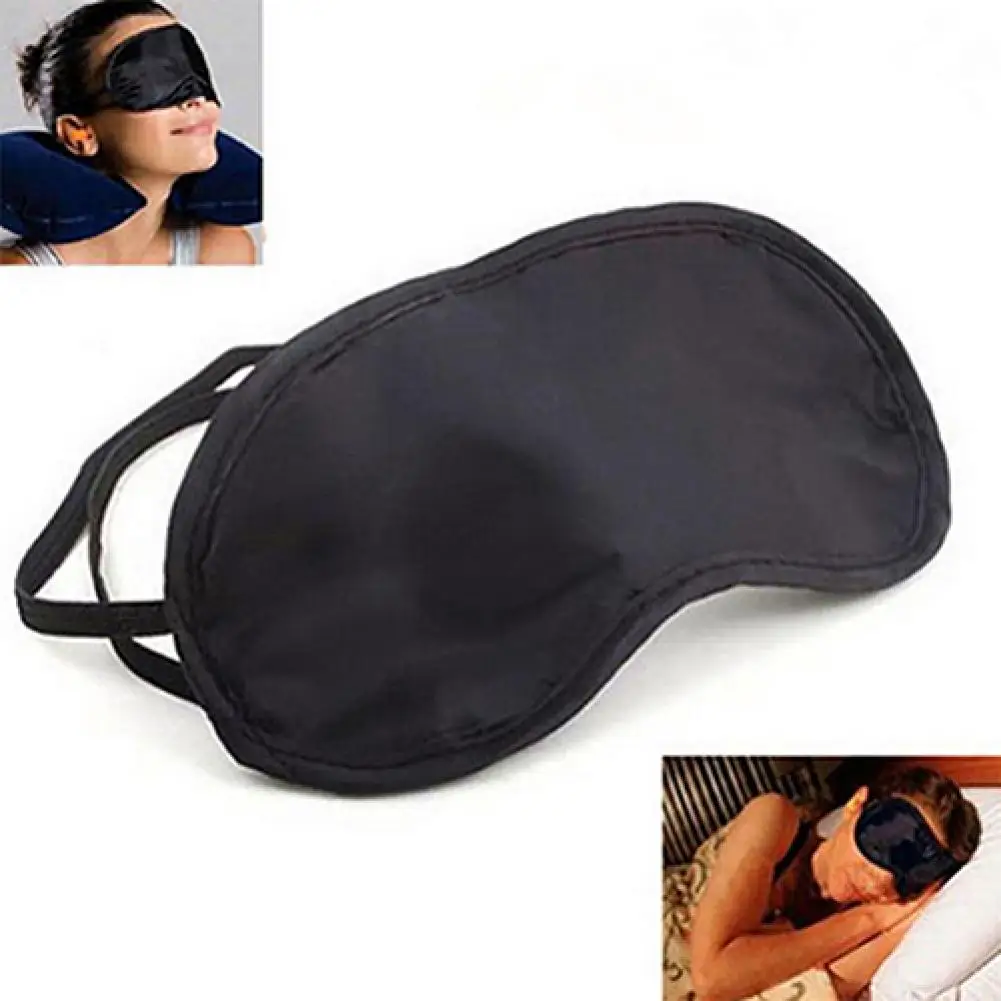 80% HOT SALES!!! 10Pcs Comfortable Sleep Eye Mask Shade Cover Blindfold Night Sleeping Travel Aid | Masks & Eyewear