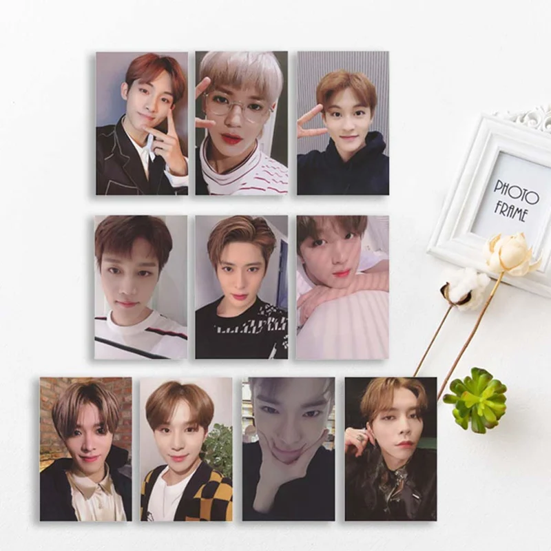 10 шт./компл. поп НЗТ 127 сочувствия альбом 2019 Mark самодельные автограф Фотокарта