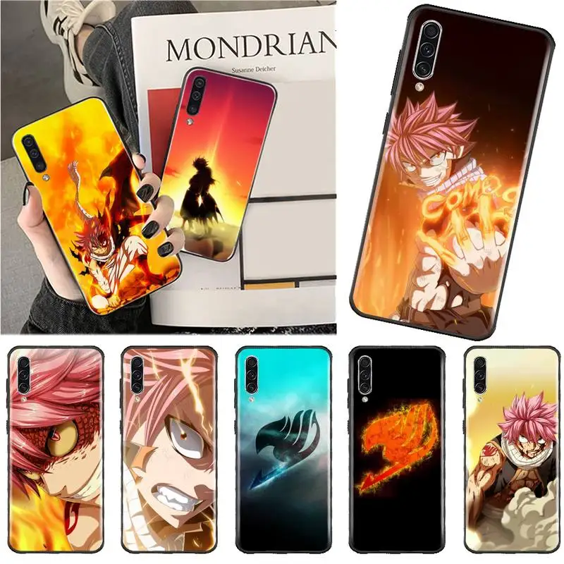 

Fairy tail Phone Case For Samsung A40 A50 A51 A71 A20E A20S S8 S9 S10 S20 Plus note 20 ultra 4G 5G