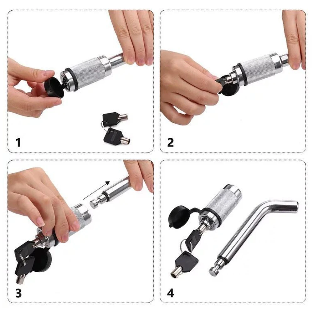 Блокировка сцепного штифта для прицепа комплект блокировки муфты 5/8 &quotГрузовик