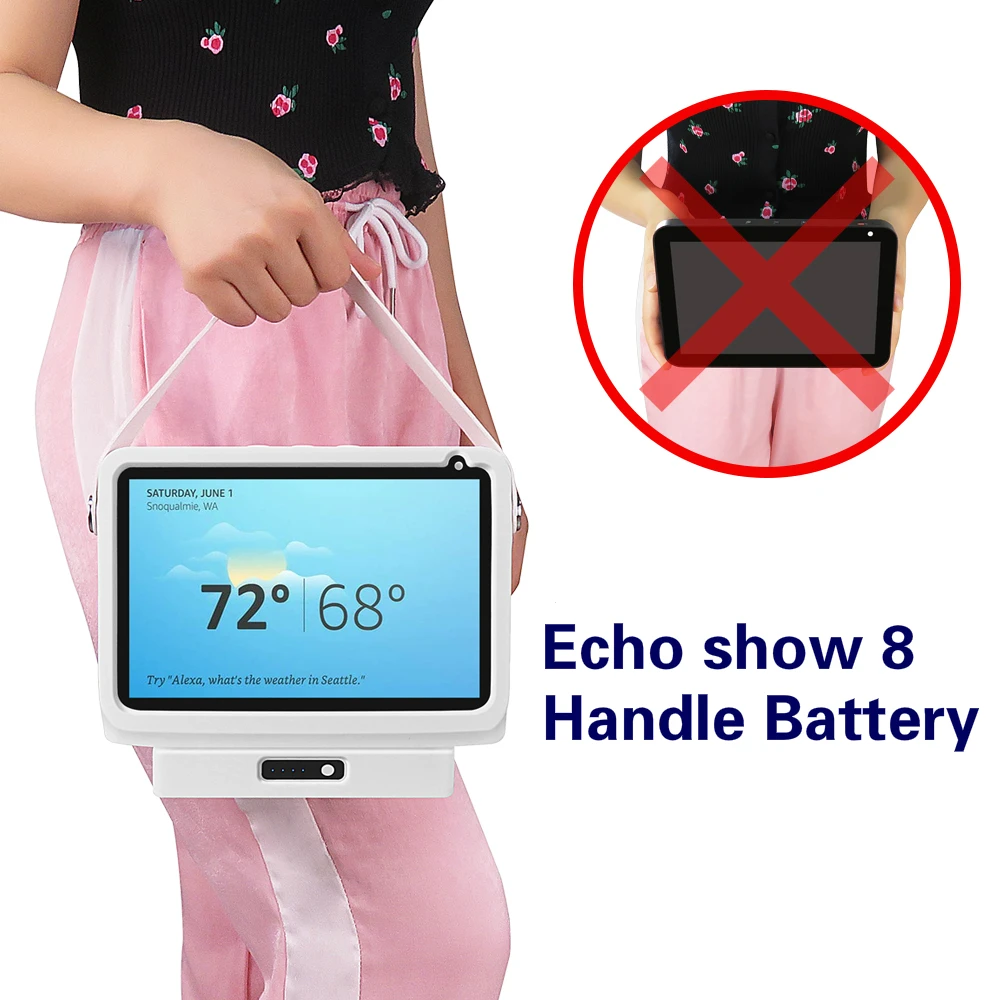 Беспроводное зарядное устройство для Echo show с 8 ручками echo умный дисплей