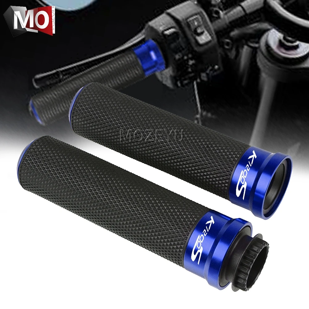 

7/8 "22 мм мотоциклетные противоскользящие ручки для руля, крышка слайдера, защита от падения, колпачок для ручного наконечника для BMW K1200S K1200 S K...