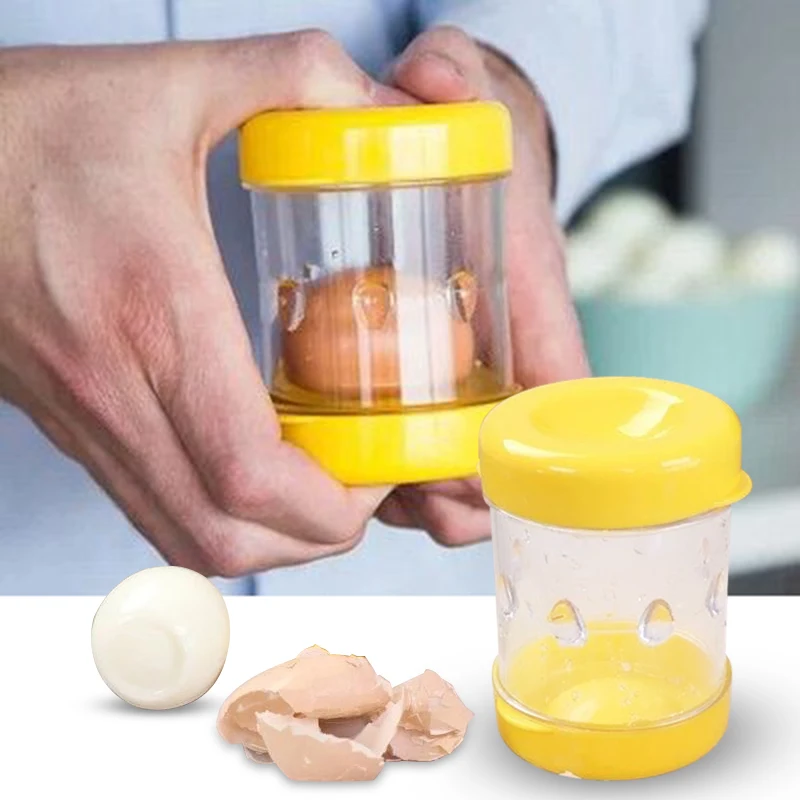 

Новый инструмент для легкого удаления яичной скорлупы, ручной автоматический очиститель яичной скорлупы, разделитель яиц, кухонный гаджет,...