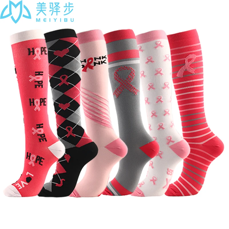 Compression socks Fit For Sports Compression socks For Anti Fatigue Pain Relief Knee Prevent Varicose Veins Socks