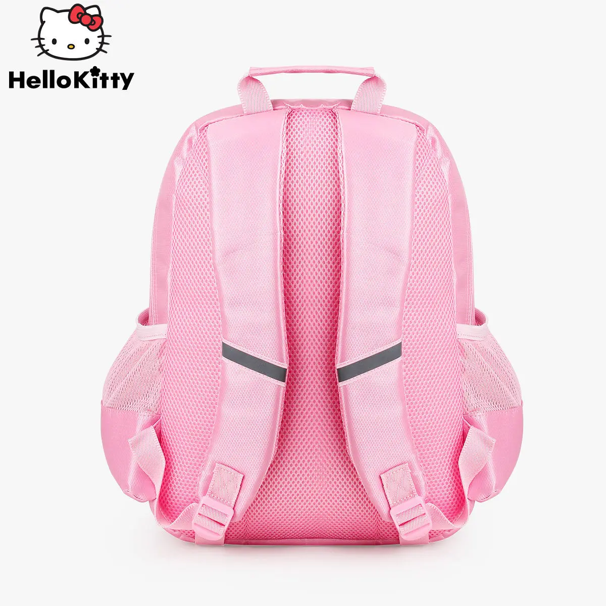 Hello Kitty Fashion New 2021 Cute Cartoon Ridge Embossed Backpack Simple and Comfortable Breathable Children's School Bag enlarge
