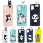 Мягкий чехол из ТПУ для Samsung A02S, A12, A32, A42, A52, A72, M31, M21S, с милым 3d-рисунком панды, единорога, кота, щенка