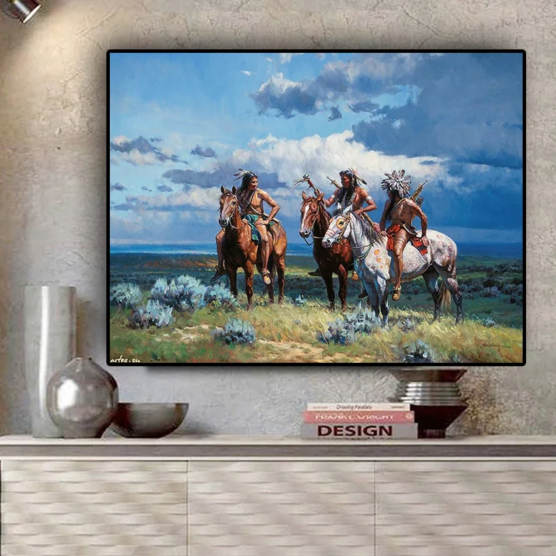 Оригинальная индийская Скандинавская Настенная картина для украшения дома | Дом