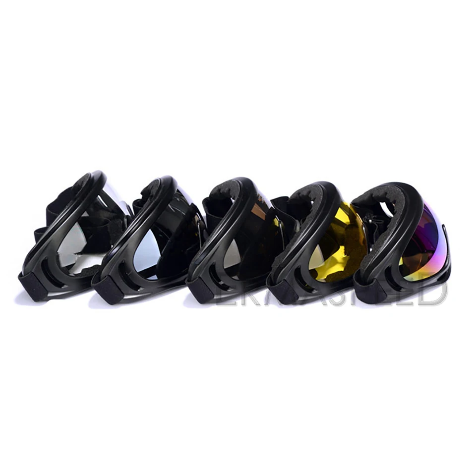 Очки для мотокросса Кафе Racer Dirt Bike UV400 Защитные очки в стиле стимпанк байкерские модные мотоциклетные очки на шлем