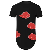 youthup new arrival 3d printed t shirt tee tops akatsuki hip hop male short sleeve round hem men fashion clothes