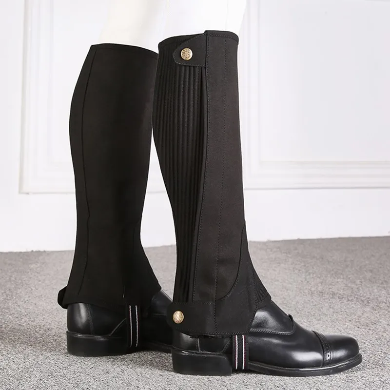 New Equestrian Leggings Horse Riding Boots Cover Adults Children Leg-Protector Equitation Equipement Cheval Rider | Спорт и