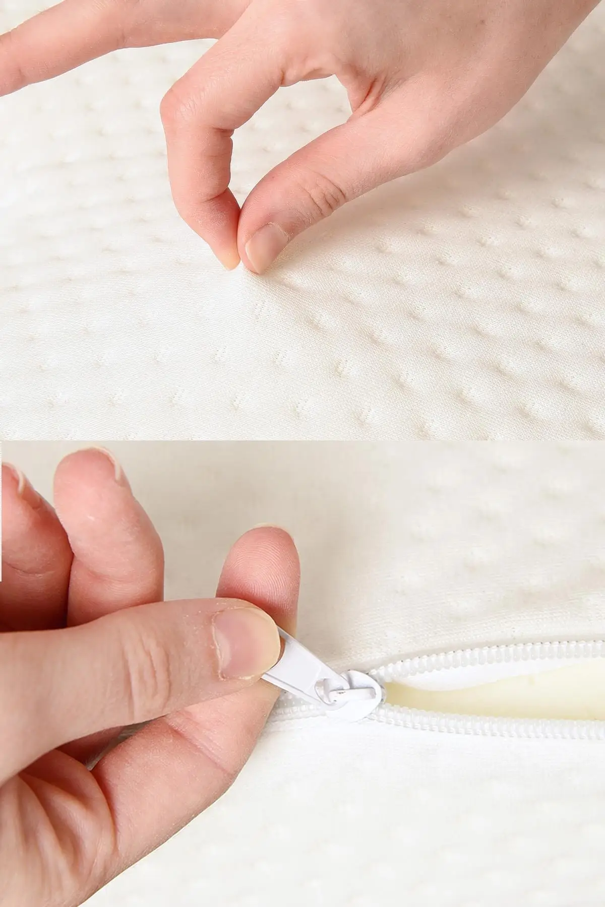

Love Cushion Memory Foam Orthopedic Pillow for Neck & Body Pain Polyester & Cotton Sleeping with Embroidered Pillowcase
