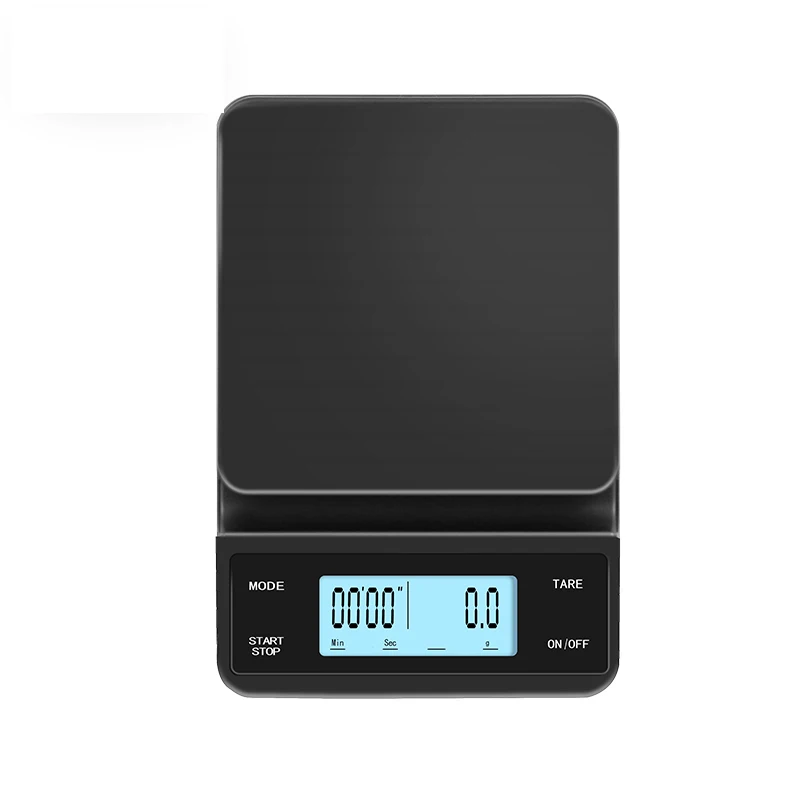 B&aacute;scula Digital de caf&eacute; para cocina, con temporizador, herramientas de cocina para el hogar, accesorios de caf&eacute;, 3kg/0,1g-2