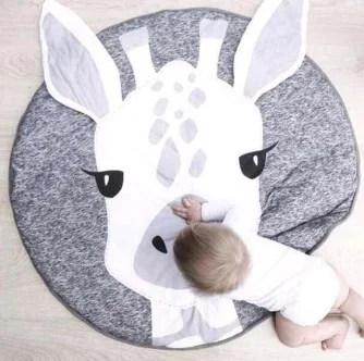 Мультяшные животные детские игровые коврики коврик для малышей детское одеяло