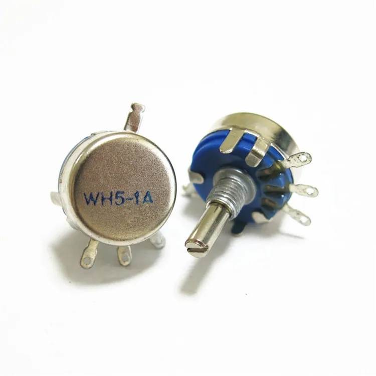 WH5-1A 470R 1-10K 47K 4K7 100K 470K 220K 1K5 22K 1 м ом 3 клеммы круглые Вал Поворотный конус