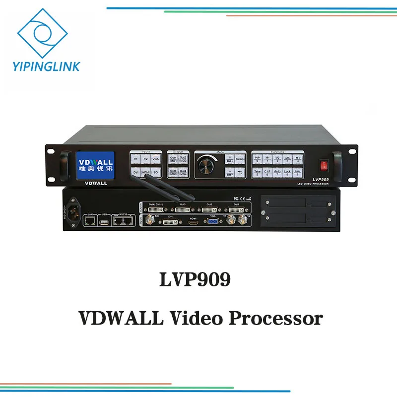 VDWALL LVP909 sdi видеопроцессор 4 изображения pip и splicer|Дисплеи| |