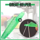 Мини-иглонарезчик для швейной Машинки с крючком, пластиковый инструмент для вставки стежков, быстрый автоматический преобразователь, аксессуары для рукоделия