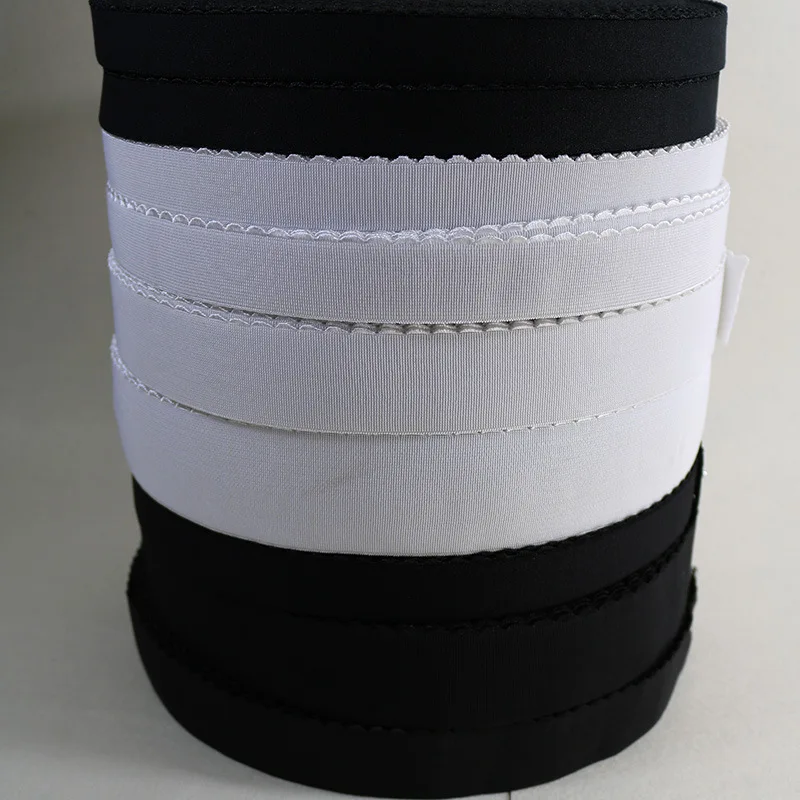 

5/10 Yards Polyester Velvet Wave Elastic Band 15mm 20mm For Underwear Garment Sewing Waist Elastic Ribbon Bra Strap Handmade
