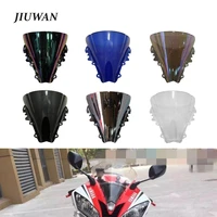 1pc motorcycle spoiler windscreen air wind deflector front windshield for yamaha yzf600 r6 06 07 motorcycle deflector accessory