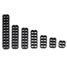 Высококачественный 24161412864Pin Круглый акриловый кабель расчески для 4 мм рукава ATXGPU удлинитель кабеля