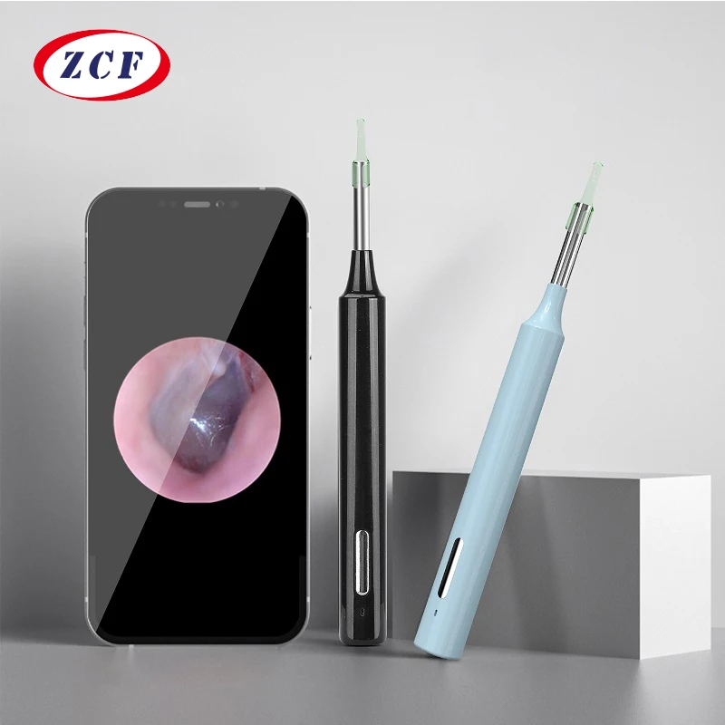 Z10 WIFI Smart Visual Ear Sticks Endoscope 4.3mm Mini Camera Earpick Cleaner Wireless Otoscope Health Care Wax Cleaning | Безопасность и