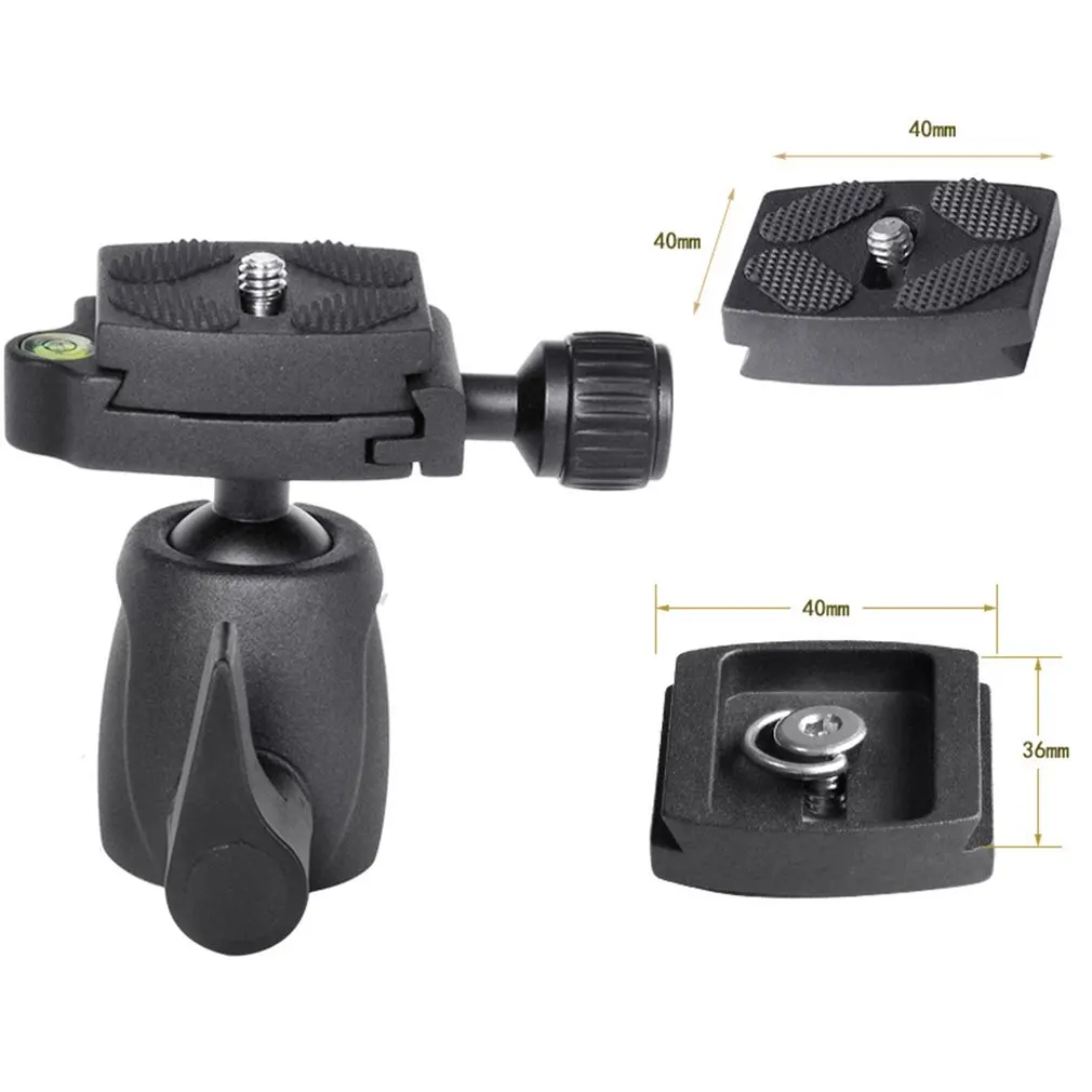 Практичный штатив для видеокамеры с шаровой головкой вращающаяся панорамная