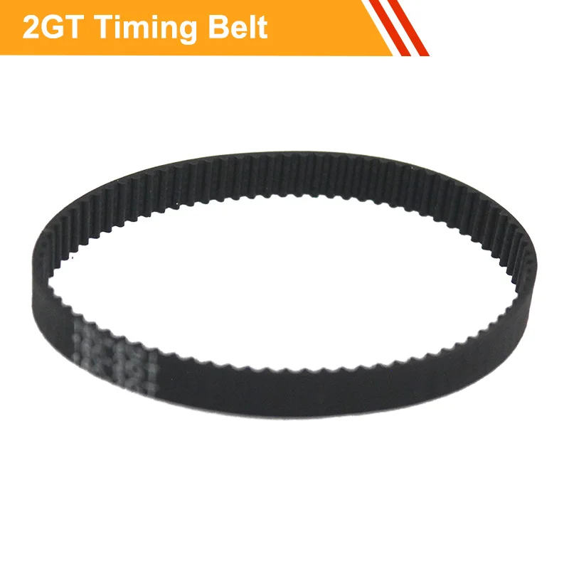 

2GT Timing Belt 134/136/140/146/150/154/158/160/172/180/186mm Transmission Belt 6/10mm Belt Width For 3D Printer