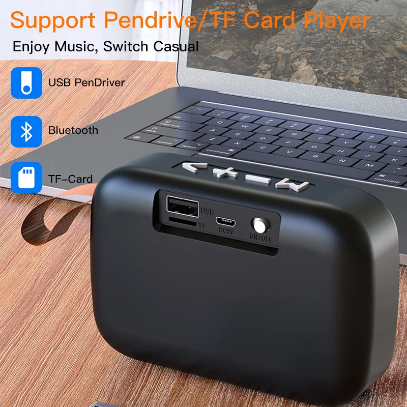 Niye Bluetooth Динамик открытый Портативный сабвуфер USB Беспроводной s 6D стерео