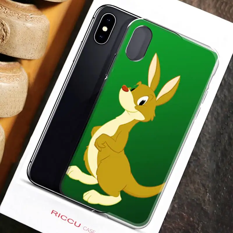 Милый чехол для телефона кенгуру iPhone 11 12 pro XS MAX Mini 8 7 6 6S Plus X 5S SE 2020 XR | Мобильные