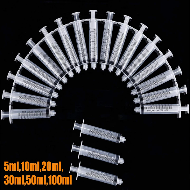5ml/10ml/20ml/30ml/50ml/100ml Syringe Without Needle Screw Storage Crimp Dispensing Lock syringe | Обустройство дома