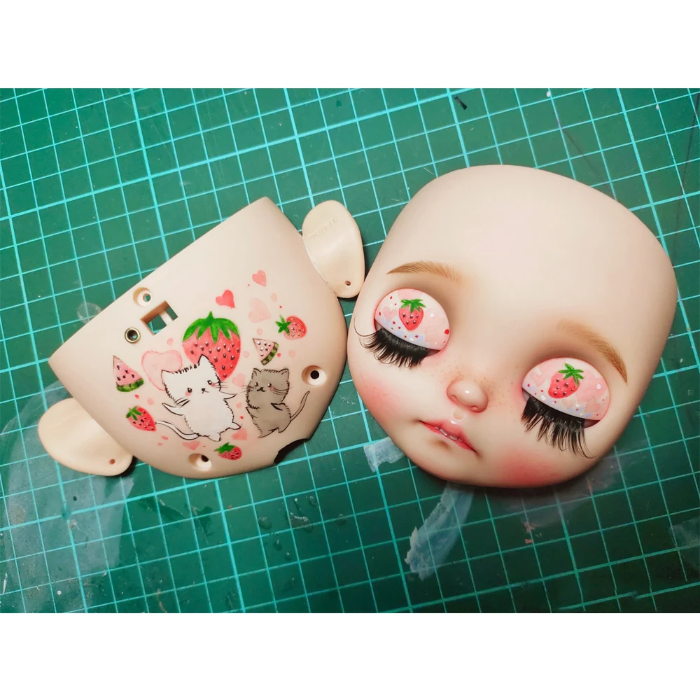 Blyth кукольная лицевая пластина для diy вашей blyth на заказ кукла Обнаженная Life style