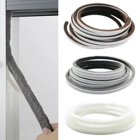 5m self adhesive pile weatherstrip window door seal strip wardrobe anti collision sealing stopper drafts dust home decor accesso