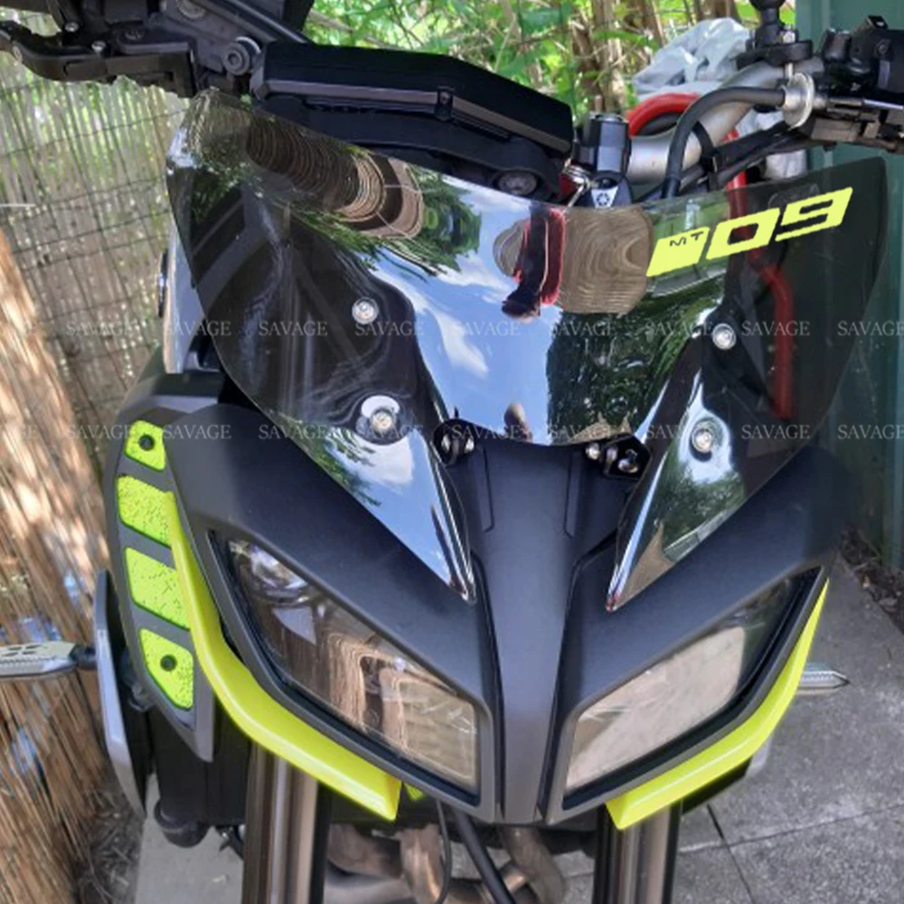 Windscreen For YAMAHA MT-09/SP FZ-09- 18 19 Windshield Pare-brise Motorcycle Wind Deflectors MT-09SP MT09 FZ09 MT FZ 09