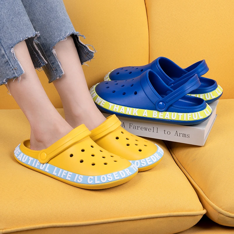

Abhoth Mens Sandals Breathable Shoes for Women Sneakers Flat Casual Light Comfortable Beach Walking Couple Sandalias De Hombre