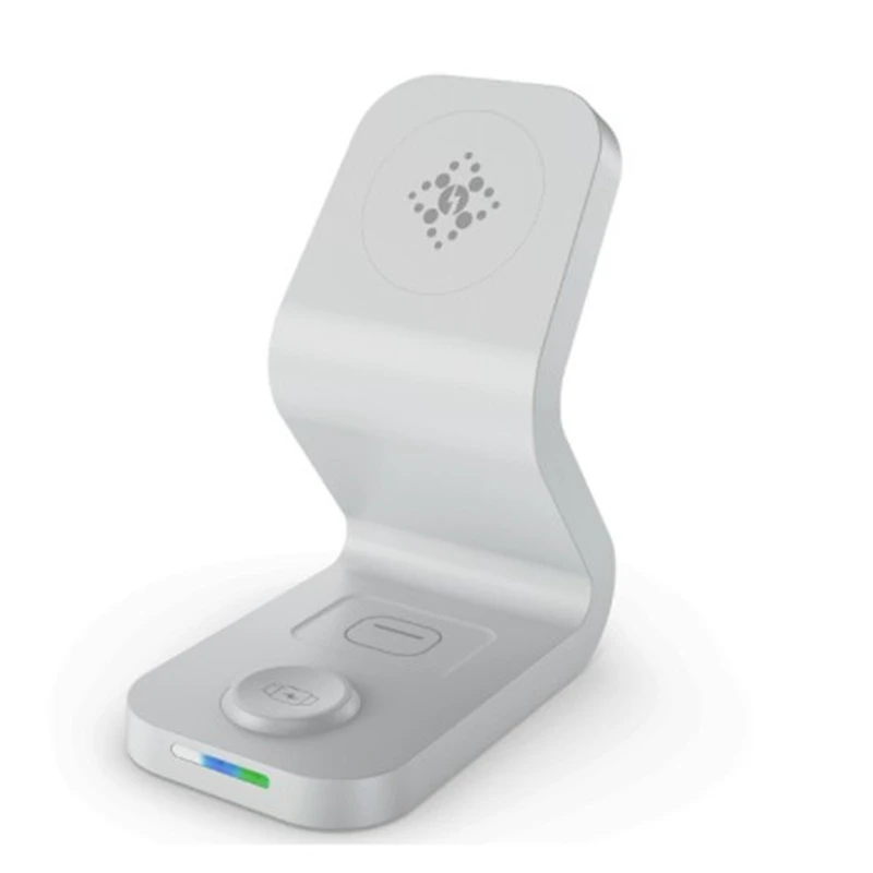 

15W Qi 3 In 1 Magnetic Wireless Charging For Iphone 12 Mini Quick Charge Station Dock For Pro/Apple Watch