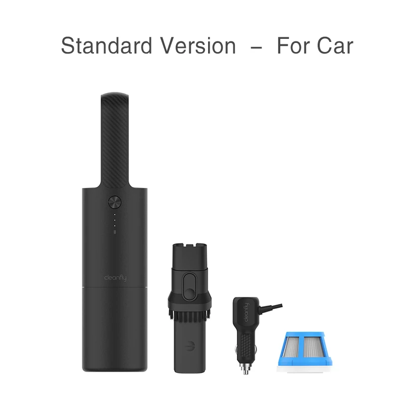 Black Standard Xiaomi mijia Cleanfly FVQ портативный автомобиль ручной Helded пылесос для дома беспроводной мини Пыли Catcher коллектор 5000 Pa всасывания - Цвет: Black Standard