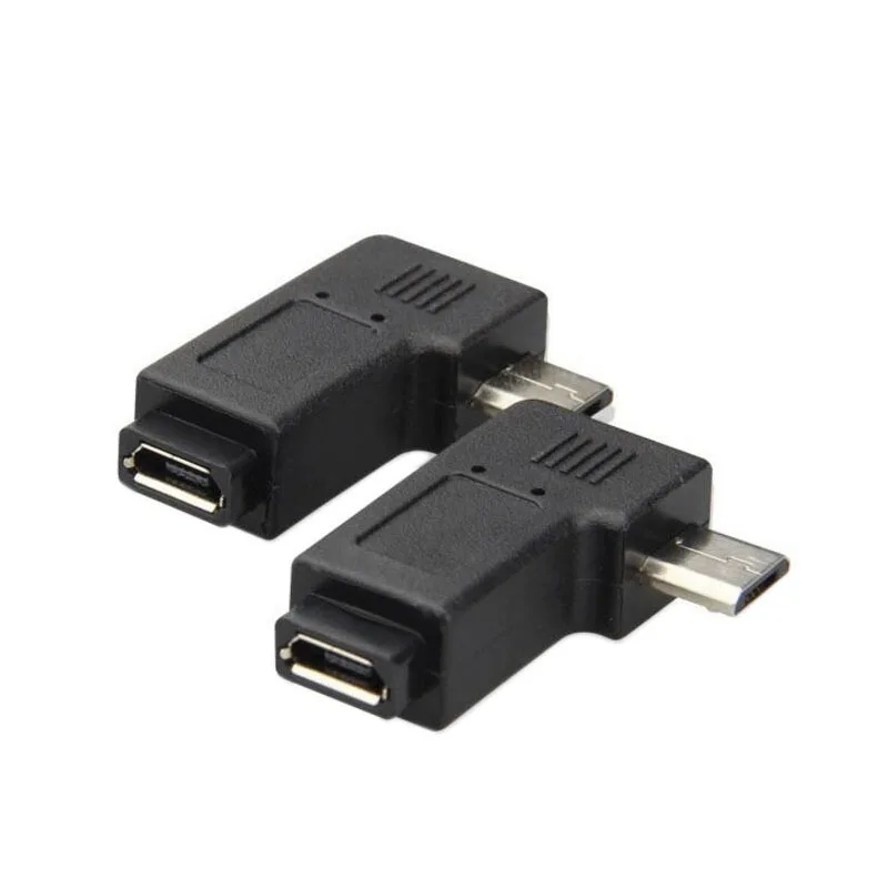 Переходник с Micro USB папа на micro Мама под углом 90 градусов|micro 90|usb femaleusb male |
