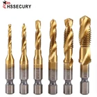 Сверла с шестигранным хвостовиком, 6 шт.