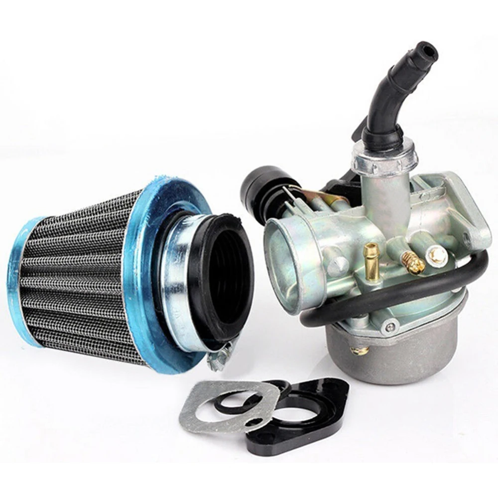 PZ19 Carb Велосипедный воздушный фильтр карбюратора двигателя для 37 50 80CC 2 тактный двигатель в сборе для 47cc 49cc мини квадроцикл ATV Dirt Kart багги - Цвет: PZ19 Carb