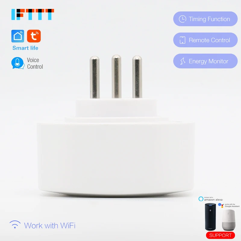 16A Израиль Wi Fi умный IL Plug power Monitor умная розетка голосовое интеллектуальное