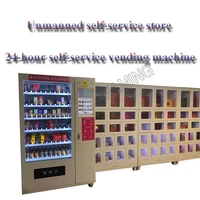 full automatic 24 hour self service vending machine beverage cigarettes condom snacks dispenser unmanned store