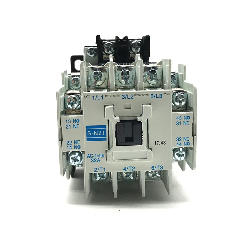 Фото Мотор переменного тока контактор S-N21 напряжение катушки AC110V220V 380V вспомогательный контакт 21A №2
