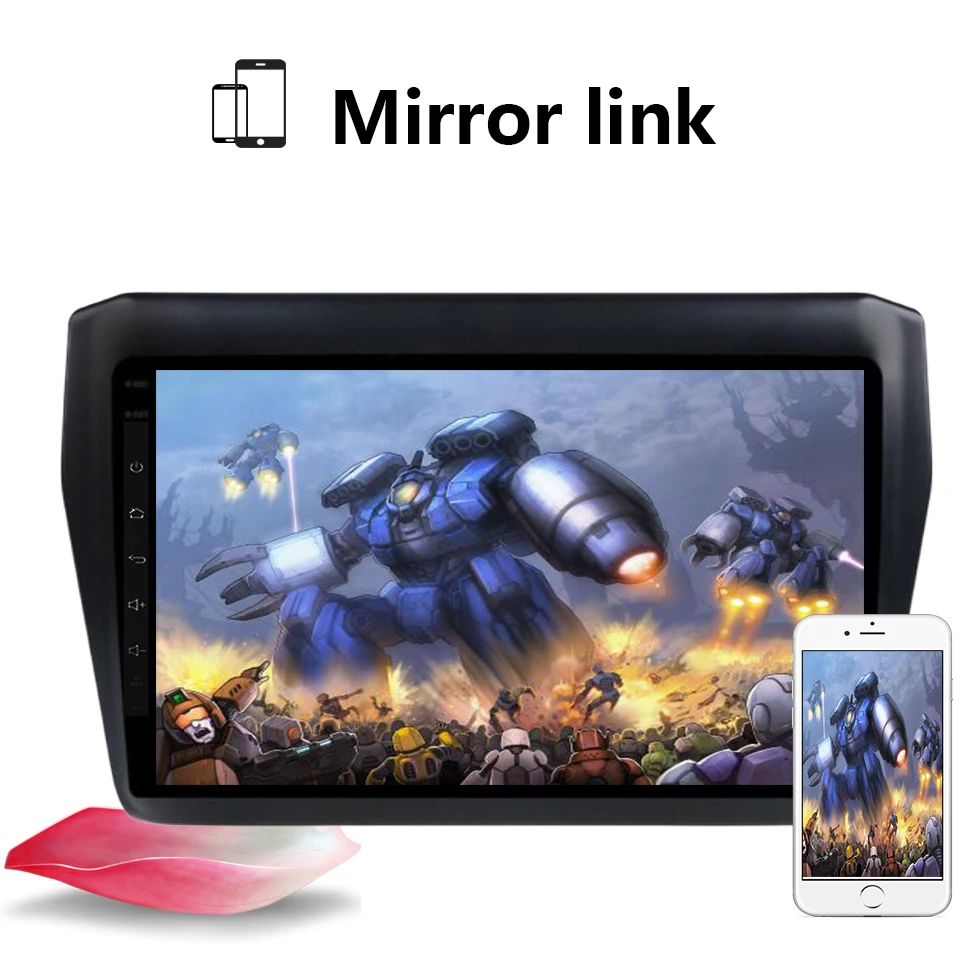 2 Din Android 9,1 Автомобильный dvd стерео 2din gps Navi автомобиль радио мультимедиа аудио видео плеер для Suzuki Swift 2G+ 32G BT WI-FI